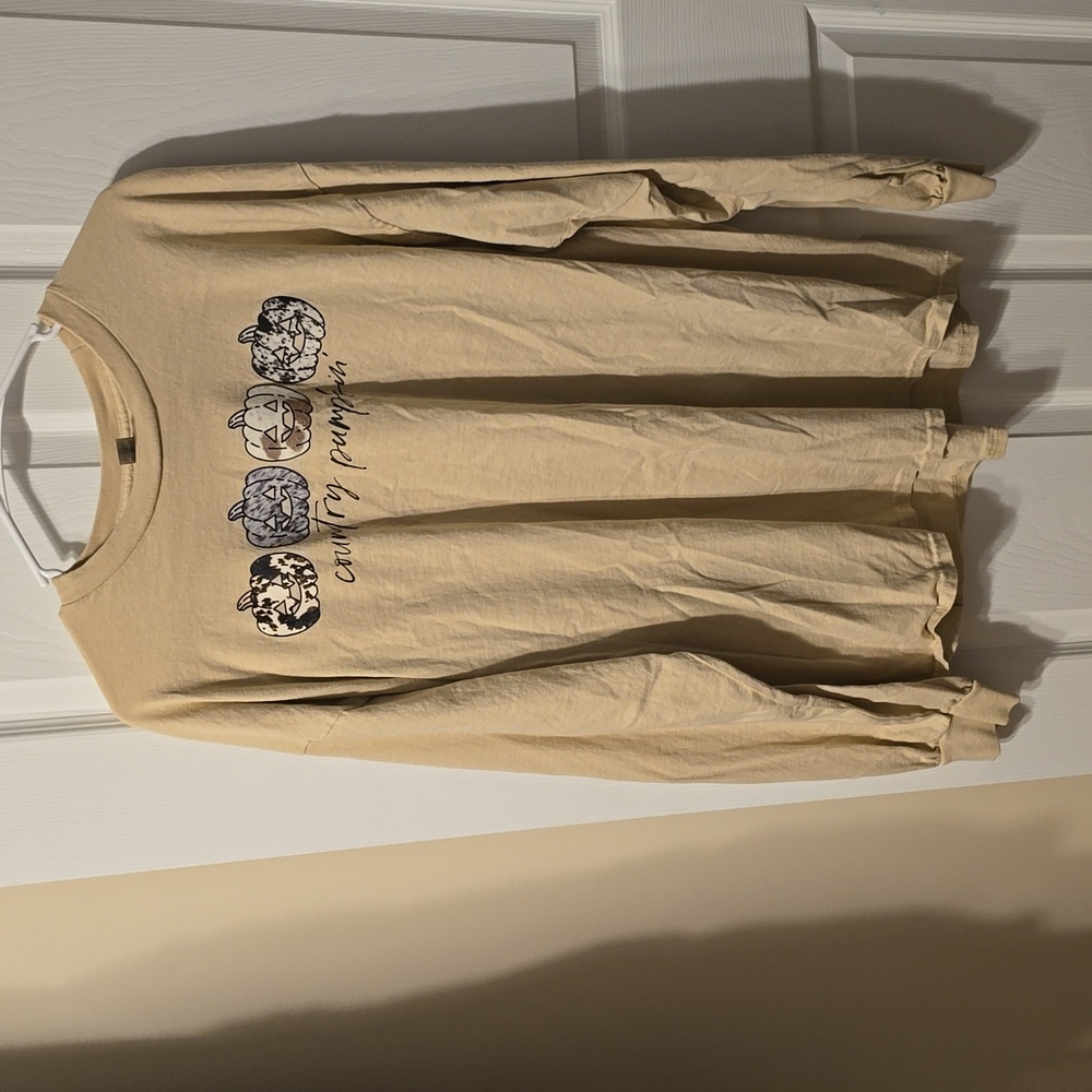 Gildan long sleeve " Country Pumpkin" tshirt